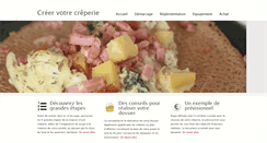 Desktop Screenshot of creervotrecreperie.fr